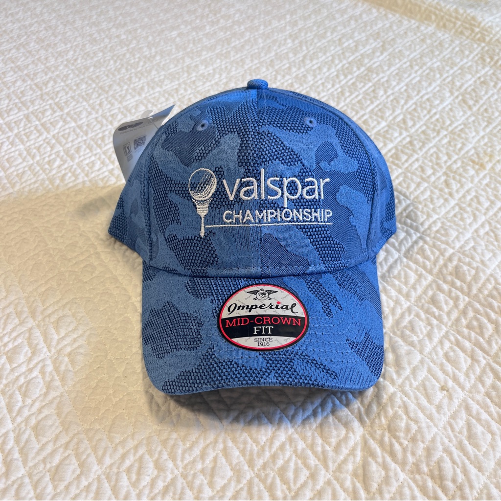 Blue Camouflage Pga Valspar Championship Hat Blue Camouflage Pga Valspar Championship Hat